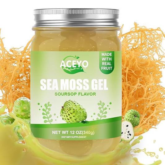 (12 OZ) Irish Sea Moss Gel 102 Vitamins