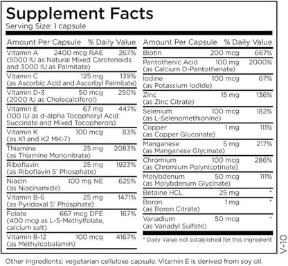 Metabolic Maintenance The Big One Plus 2000 IU (100 Capsules)