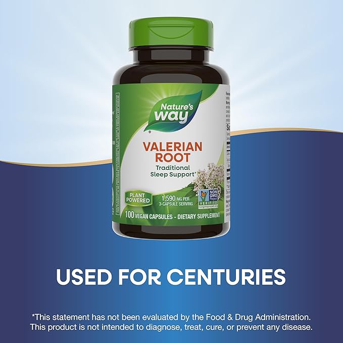 Nature's Way Valerian Root 100 Capsules