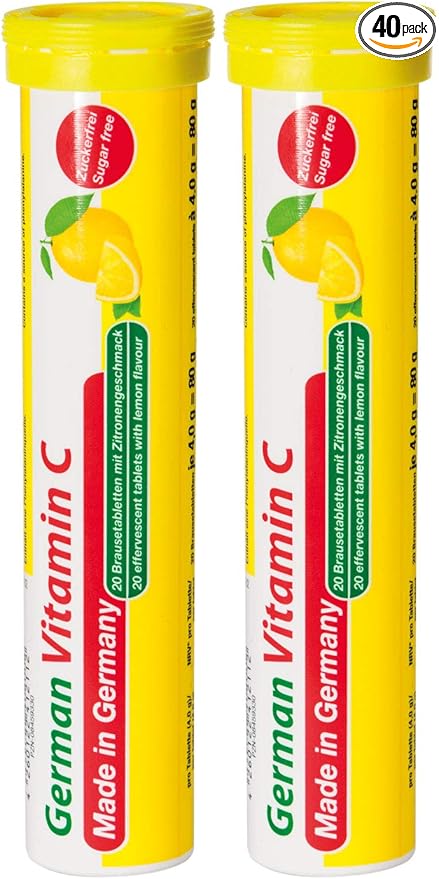 T&D German Vitamin C 180 mg 40 Vegan