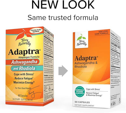 Terry Naturally Adaptra 60 Capsules 60 Servings