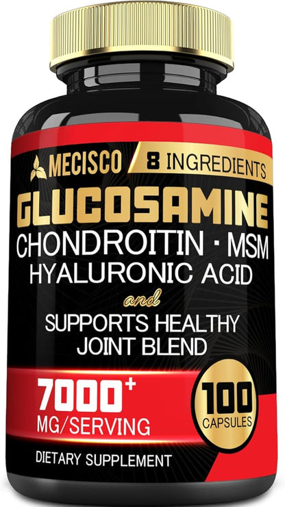 7000mg Glucosamine Chondroitin MSM with Immune 100 Capsules