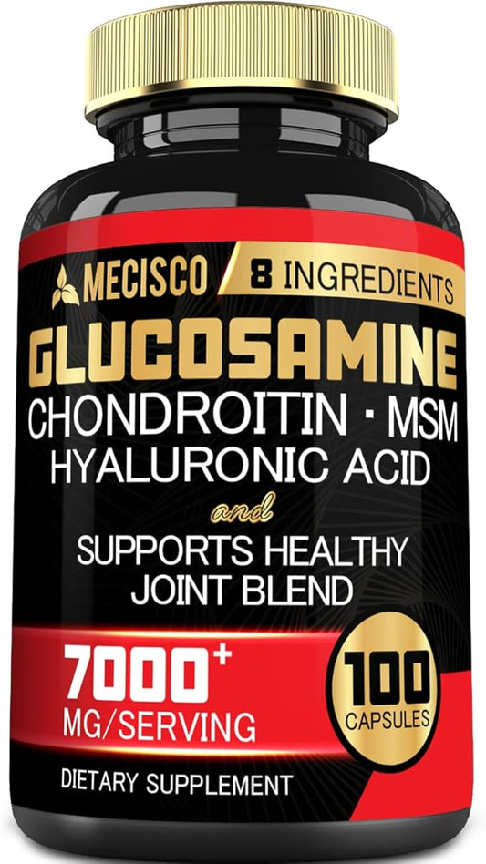 7000mg Glucosamine Chondroitin MSM with Immune 100 Capsules