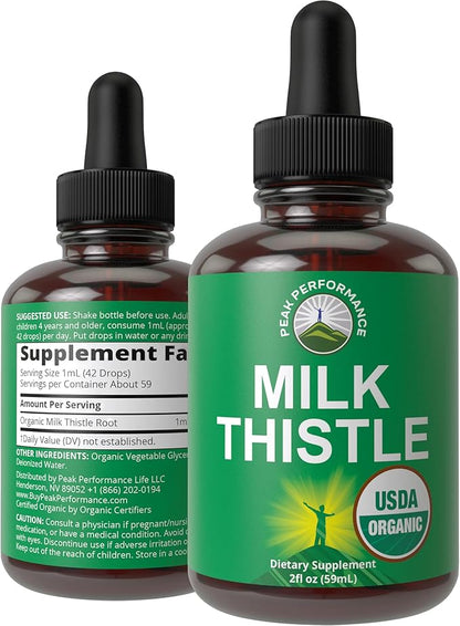 USDA Organic Milk Thistle Extract Vegan