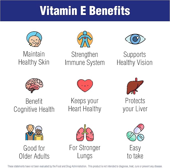Vitamin E 60 Softgels 400 IU