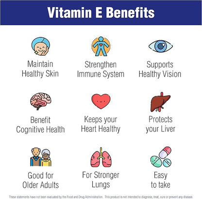 Vitamin E 60 Softgels 400 IU