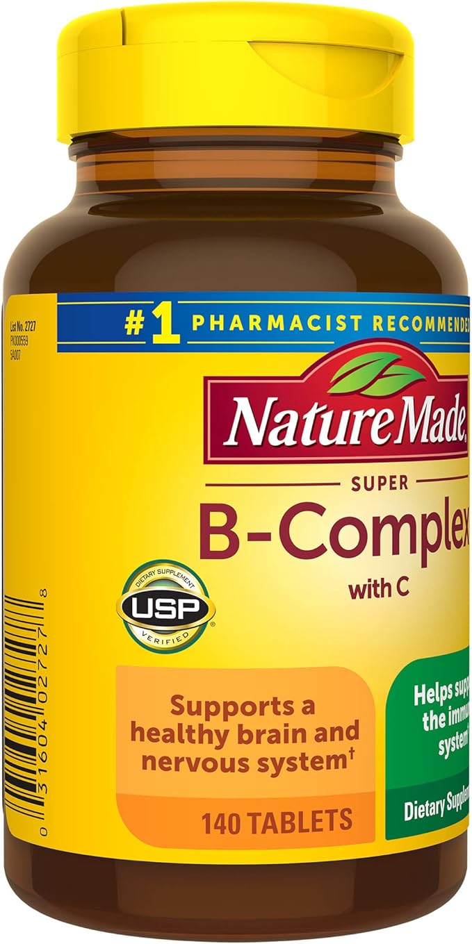 Nature Made Super B Complex 140 Tablets, 140 Day