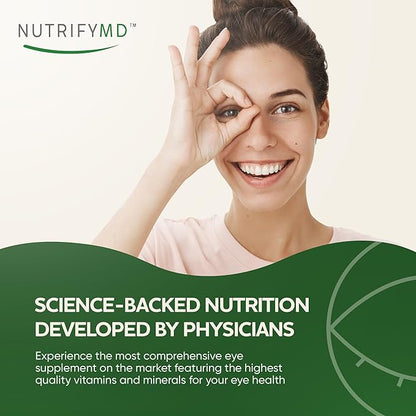 Advanced Eye Health Vitamin and Mineral Omega-3, and 60 Capsules