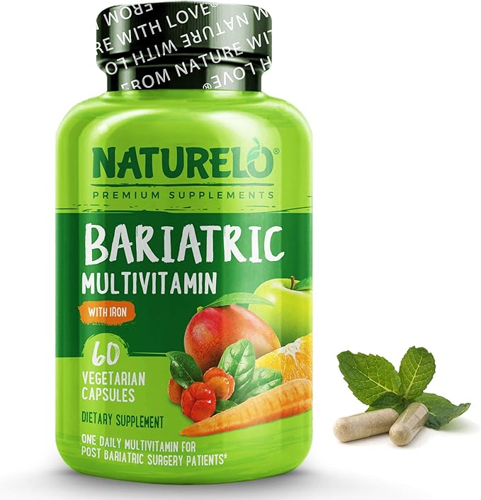 NATURELO Bariatric Multivitamin 60 Veggie