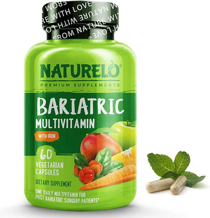 NATURELO Bariatric Multivitamin 60 Veggie