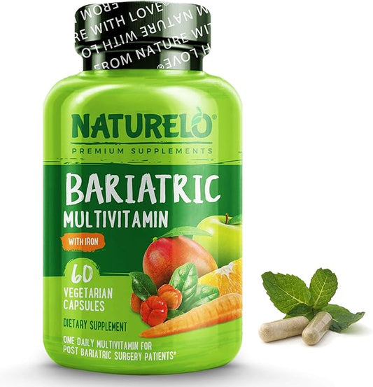NATURELO Bariatric Multivitamin 60 Veggie