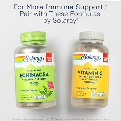 SOLARAY L-Lysine, Free-Form 1000 mg, Essential 1,000 mg 25 mg, 60-Day Guarantee, 60 Servings, 180 Tablets