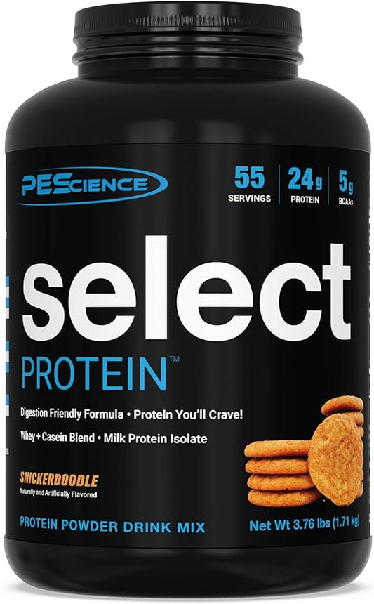 PEScience Select Low Carb Protein Powder, 55 Serving,