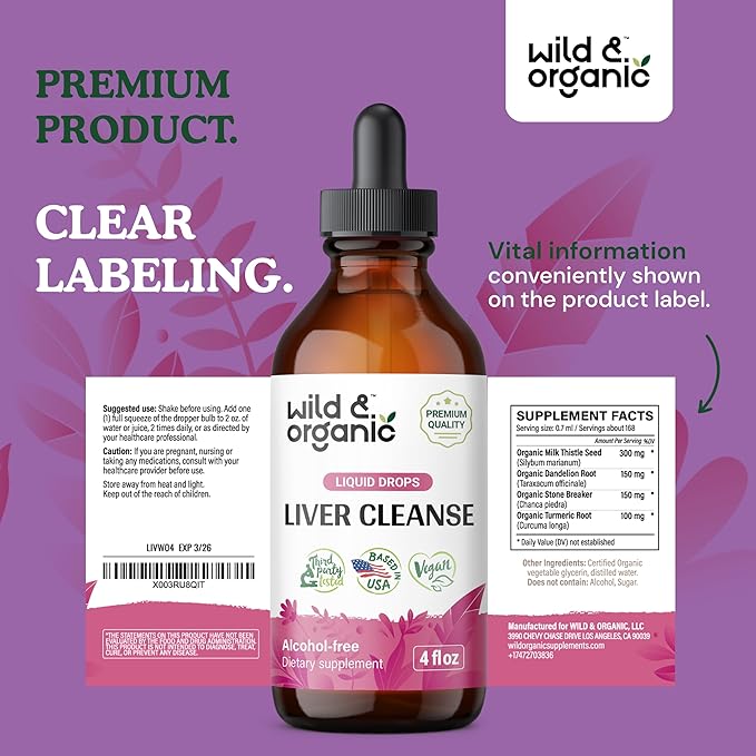 Liver Cleanse Tincture 4 fl