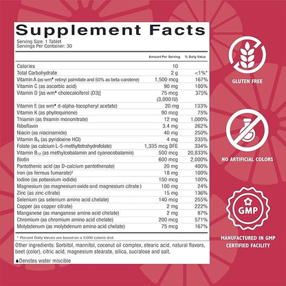 Celebrate Vitamins CelebrateONE 18 Chewables, 18mg Iron (90 Tablets)