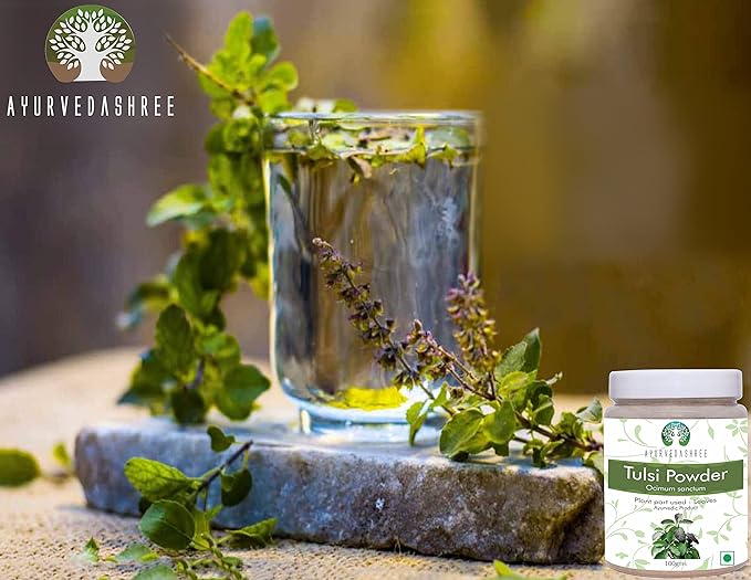 Tulsi Powder Holy Basil Powder 100 Gm
