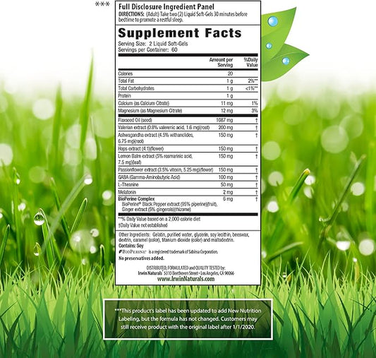 Irwin Naturals Power to Sleep PM 120 Liquid 3 - 180 Total