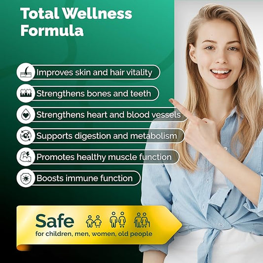 Premium Blend of 52 Trace Minerals Complex with Essential Minerals in Chelated Form – All Natural and 100% Organic - 120 Capsules - Full Spectrum Ionic Mineral Blend - Safe for Women and Men