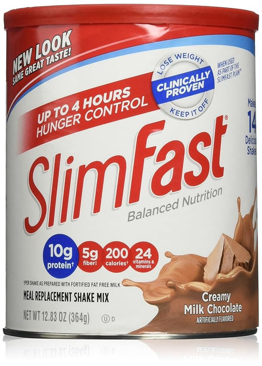 Slimfast Original Meal Replacement Shake Mix, 12.83 Ounce