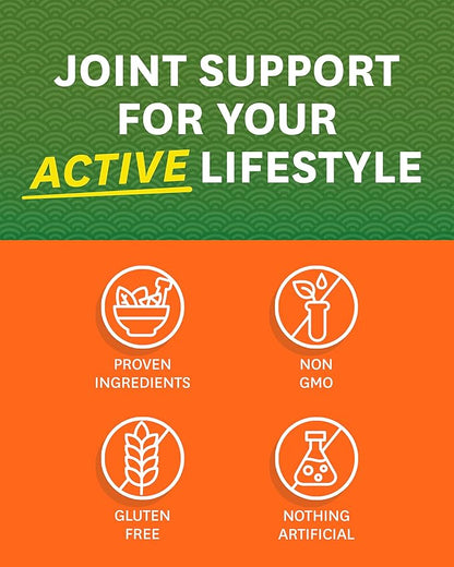 Zenwise Glucosamine Chondroitin Sulfate MSM Curcumin - Joint Support Supplement with Hyaluronic Acid for Extra Strength Relief - Natural Health & Mobility Support for Pain, Aches & Soreness (180 Count)