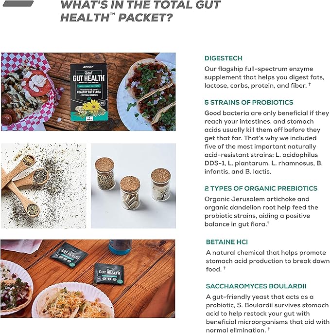 ONNIT Total Gut Health 5 Strains