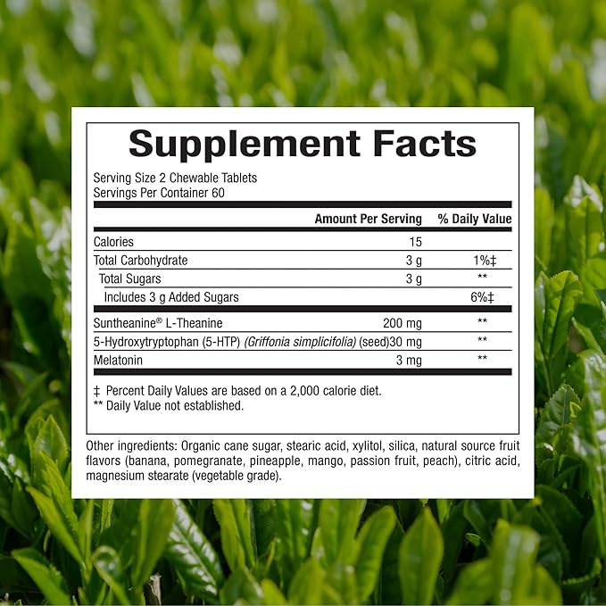 Natural Factors, Stress-Relax Tranquil Sleep Chewable, 120 Count 1)