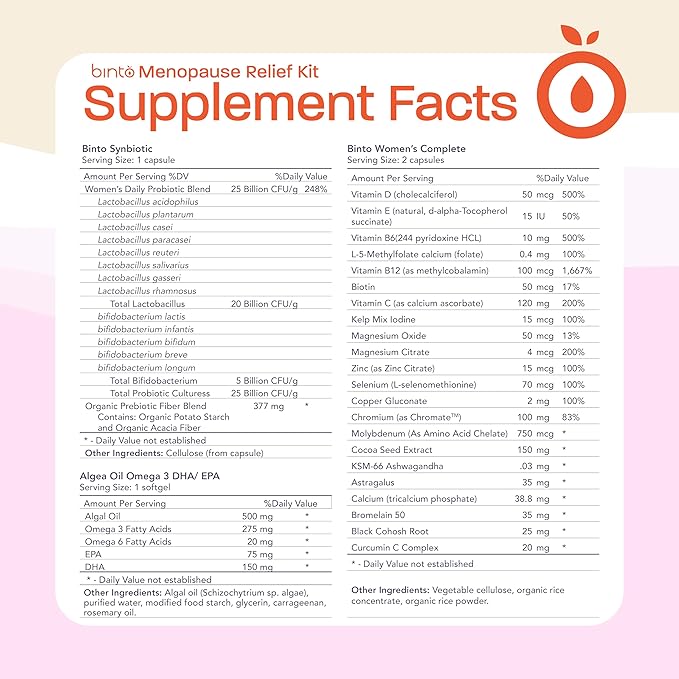 1 Month Supply 4-in-1 Multi-Symptom Omega-3, Ashwagandha