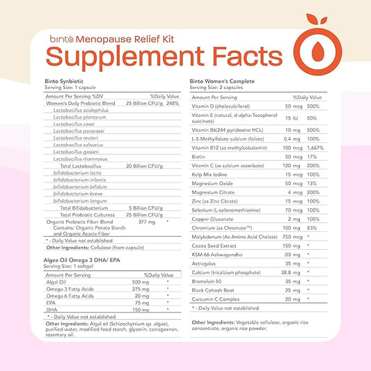 1 Month Supply 4-in-1 Multi-Symptom Omega-3, Ashwagandha