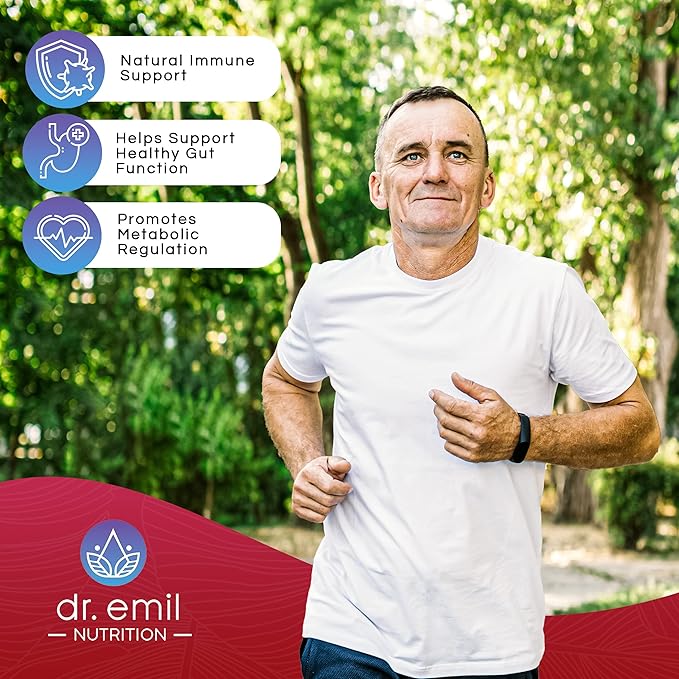 Dr. Emil Berberine 500mg Capsules 30-Day Supply