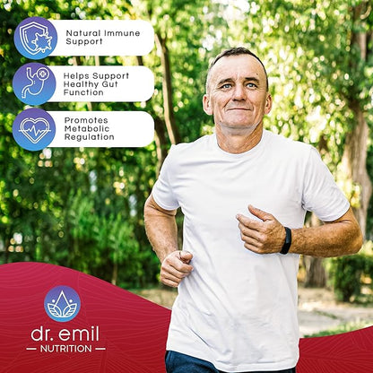 Dr. Emil Berberine 500mg Capsules 30-Day Supply