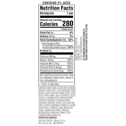 Rockstar, Boom Energy Drink with Caffeine and Taurine Packaging May Vary, Whipped Strawberry, 16 Fl Oz (Pack of 12)