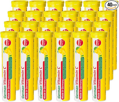 T&D German Vitamin C 180 mg 40 Vegan