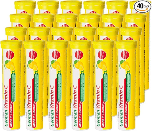 T&D German Vitamin C 180 mg 40 Vegan
