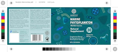 MARPHYL Marine Phytoplankton Wild Multi Species 150 mg 30 vegan