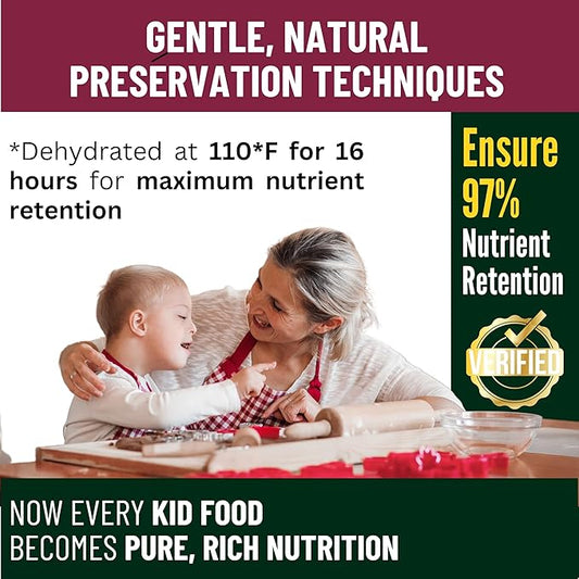 InviNutri Superfoods Powder Solution for ARFID Special Needs Picky Eaters. Microgreens Veggies Fruits Mushrooms, Turmeric. Invisible 40x Nutrient-Rich 30mg Sulforaphane Vitamin Supplement 72 Servings