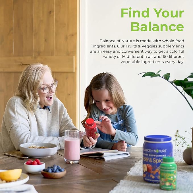 Balance of Nature Fruits and Veggies 90 Fruit 90 Veggie 1 Set