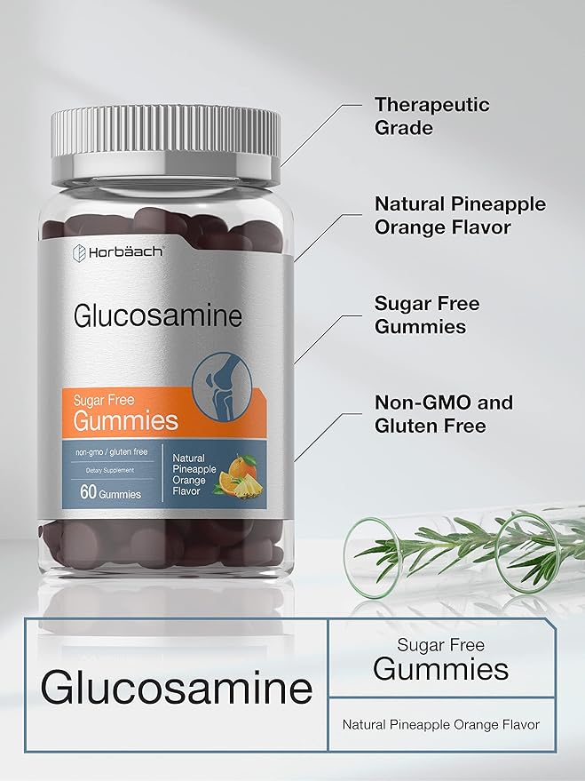 Horbäach Glucosamine Gummies 60 Count