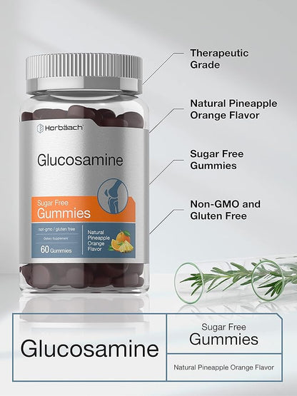 Horbäach Glucosamine Gummies 60 Count