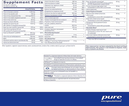 Pure Encapsulations Women's Nutrients 40 to 180 Capsules