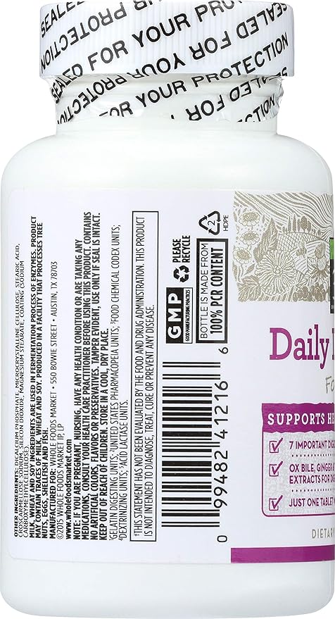 365 Everyday Value, Daily Digestive Formula, 100 ct