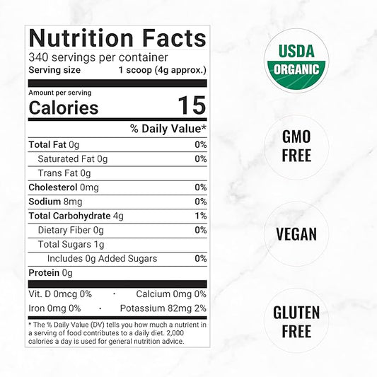 Organic Beet Root Powder, 3lbs – Raw Superfood Vegetable – Natural Nitric Oxide Supplement – Supports Pre Workout Energy, Heart, & Immune Health – Non-GMO, Vegan