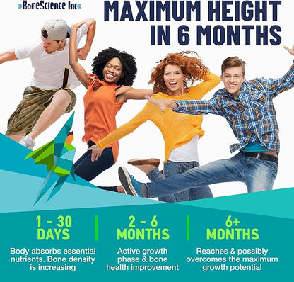 (Pack of 2) Height Growth Maximizer - Reach Natural Height - Made in USA - Height Pills Bone Growth - Grow Taller Supplement for Adults & Kids - Height Increase Pills - Maximum Height Growth Formula