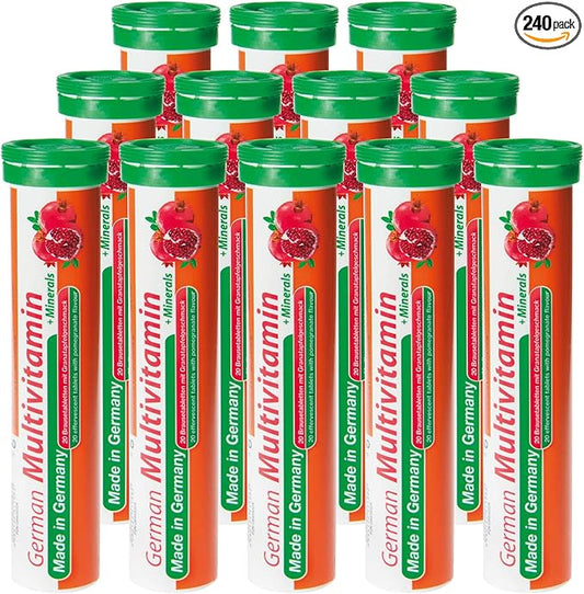 T&D German Multvitamin + Minerals 10 2 Minerals 240 Vegan