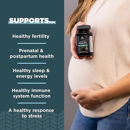 Ancient Nutrition Prenatal Vitamins, Multivitamin B12, Magnesium 90 Ct