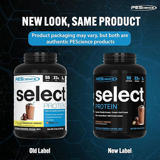 PEScience Select Low Carb Protein Powder, 55 Serving,