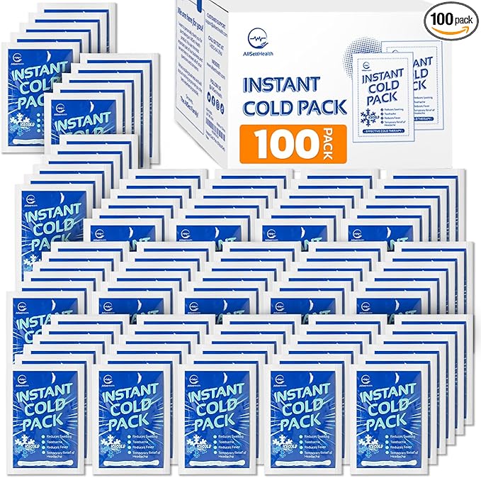 Instant Ice Cold Pack (6” x 4.5”) 100 Packs