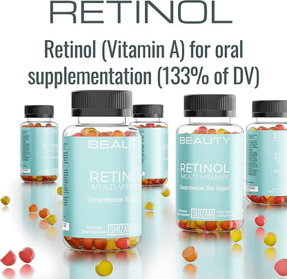 Retinol Vitamin A Gummies, Gummy Vitamins