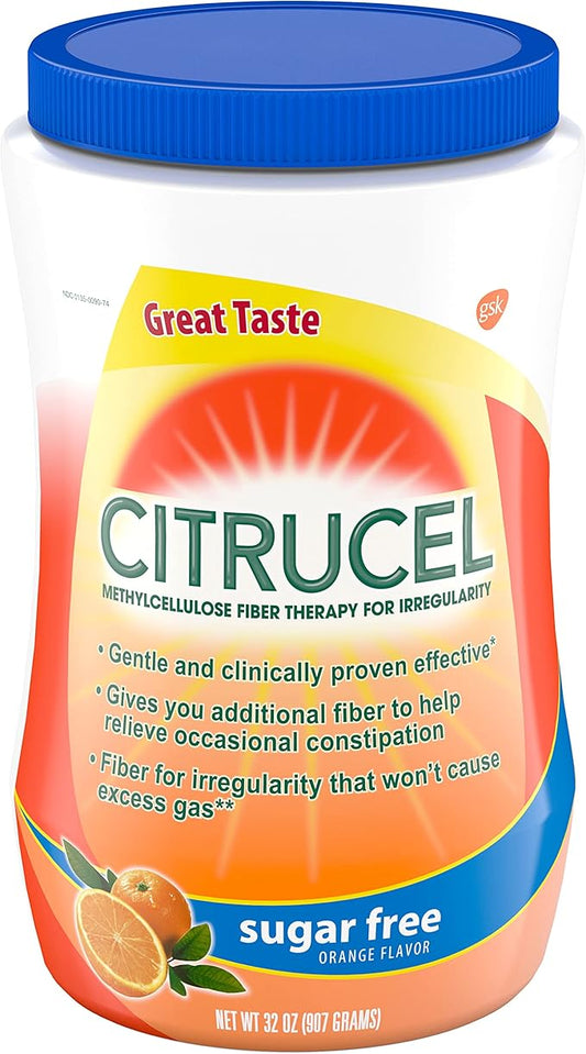 Citrucel Sugar Free Fiber Powder 32 Ounces