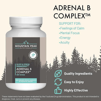 Adrenal B Complex Supplement(90 Vegetarian