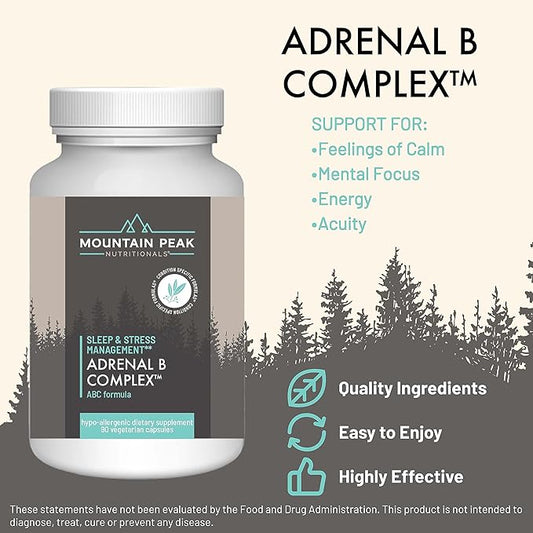 Adrenal B Complex Supplement(90 Vegetarian